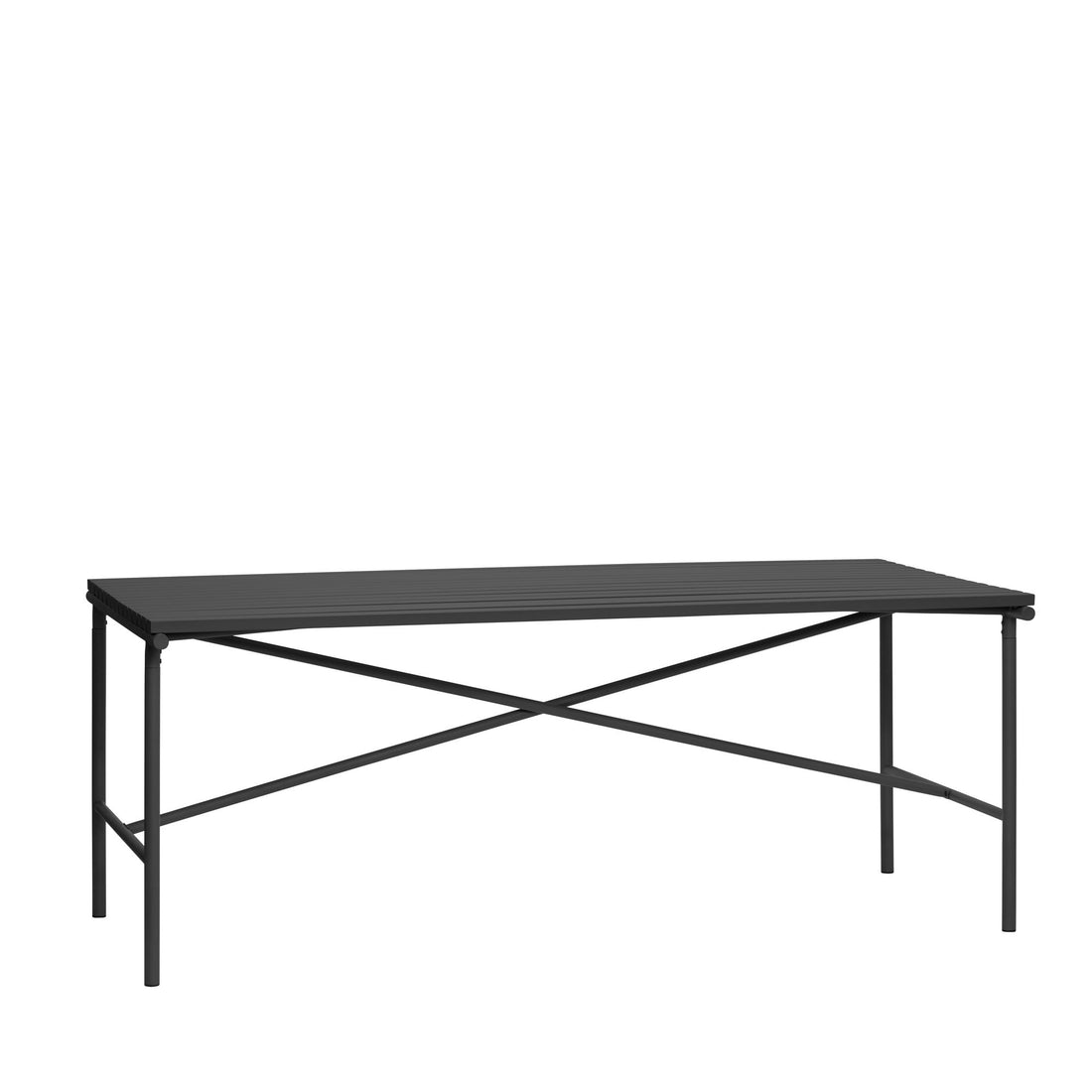 Hübsch Villa Outdoor Table Large Black