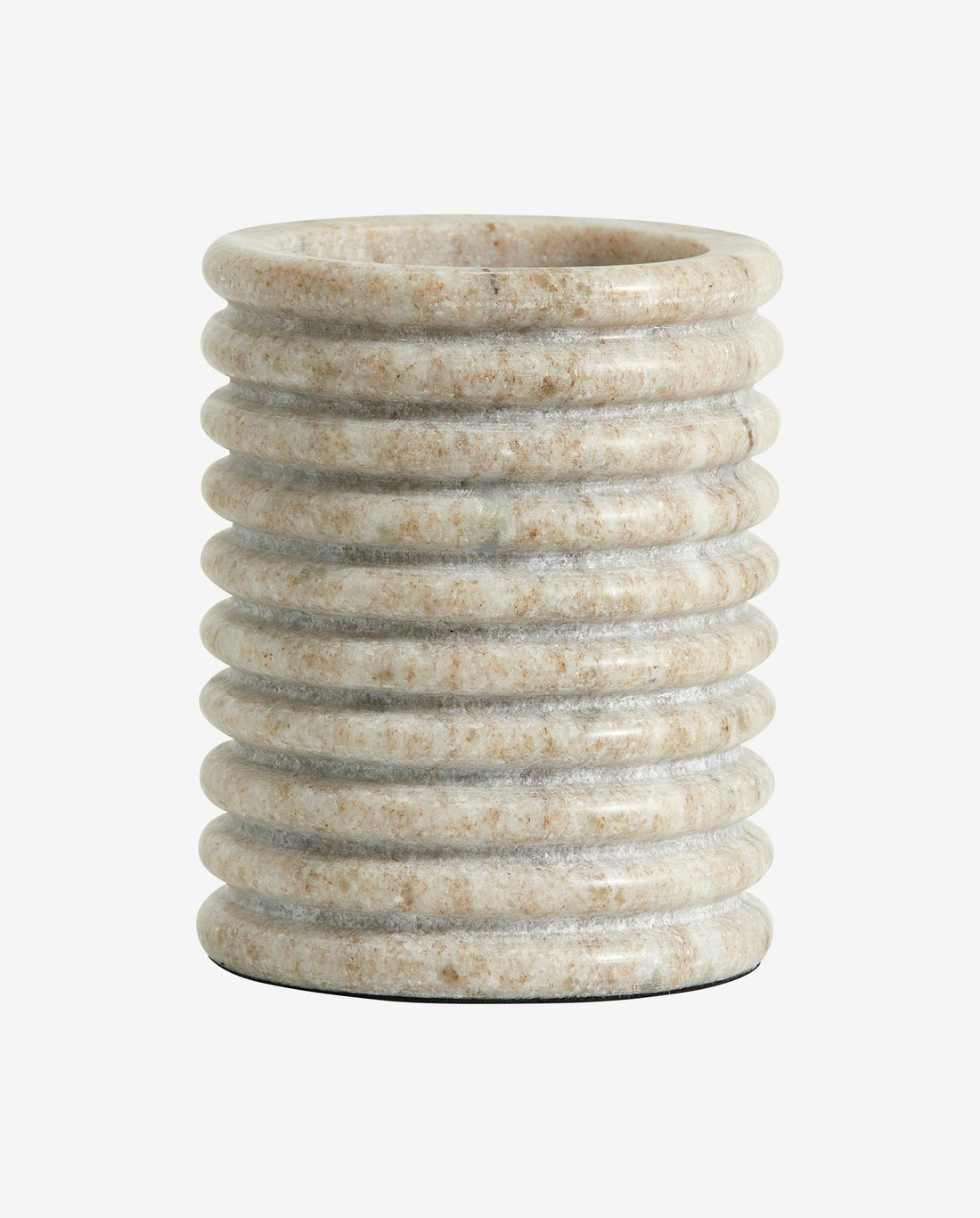 Otok candlestick in marble - X -Large - H12 cm - light brown