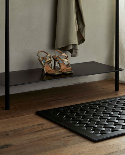 Lumi doormat in rubber - 60x90 cm - black
