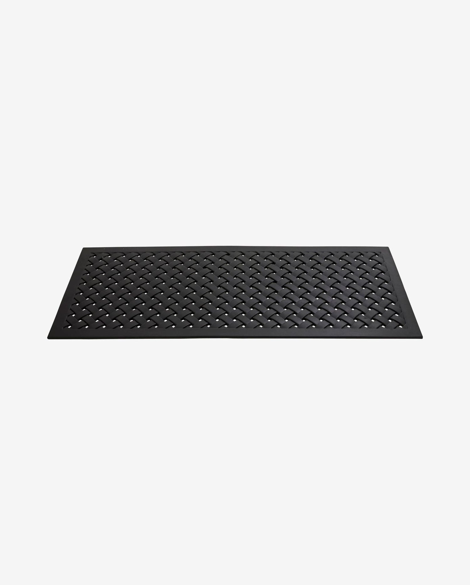 Calla doormat in rubber - 61x142 cm - black