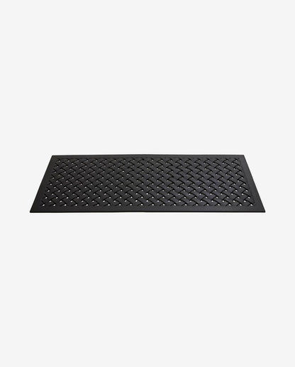 Calla doormat in rubber - 61x142 cm - black