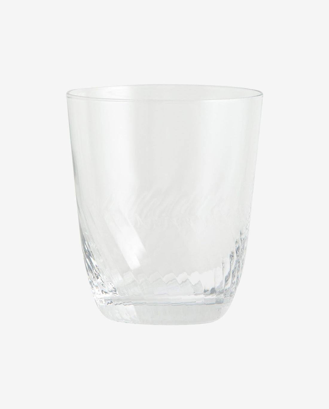 Garo drinking glass - H9.5 cm - Clear glass