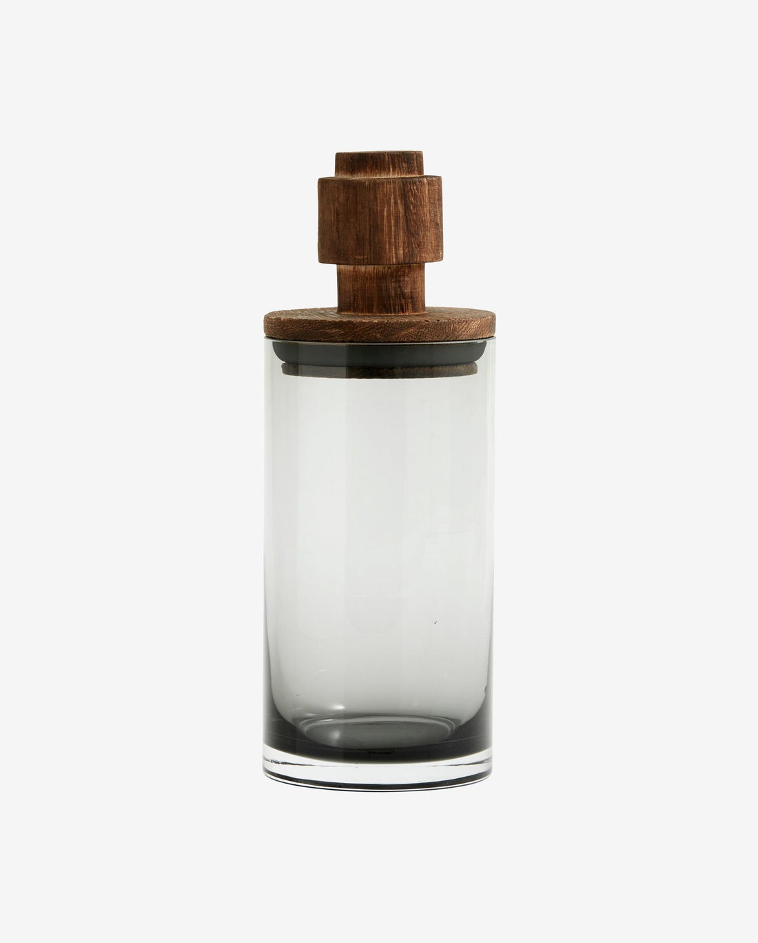 Sage Storage Glass with Wood lid - 900 ml
