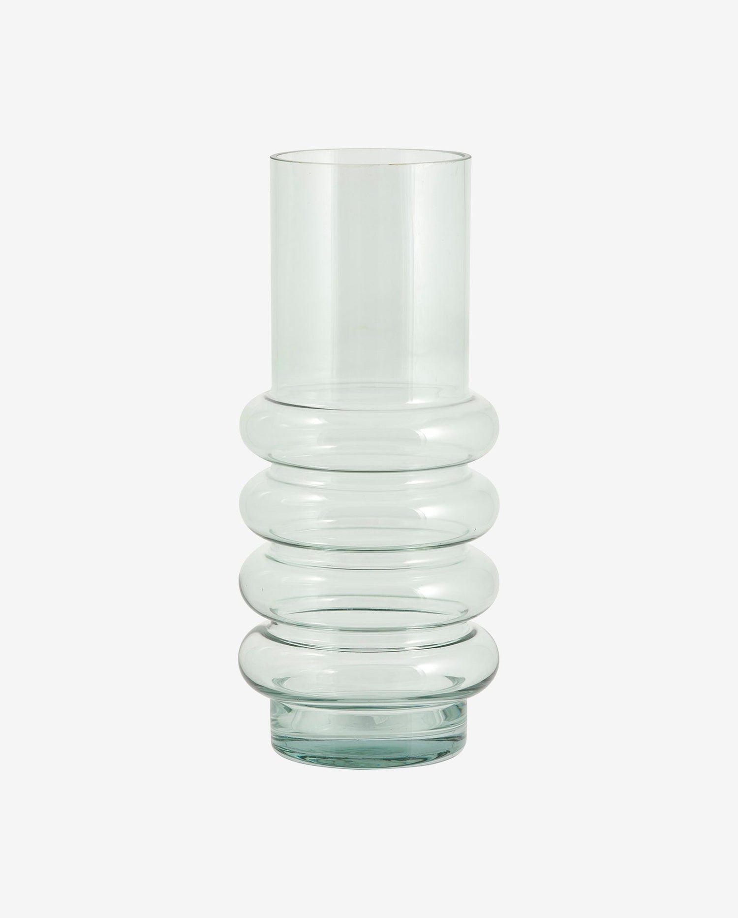 Maui vase in glass - Large - H36 cm - light green