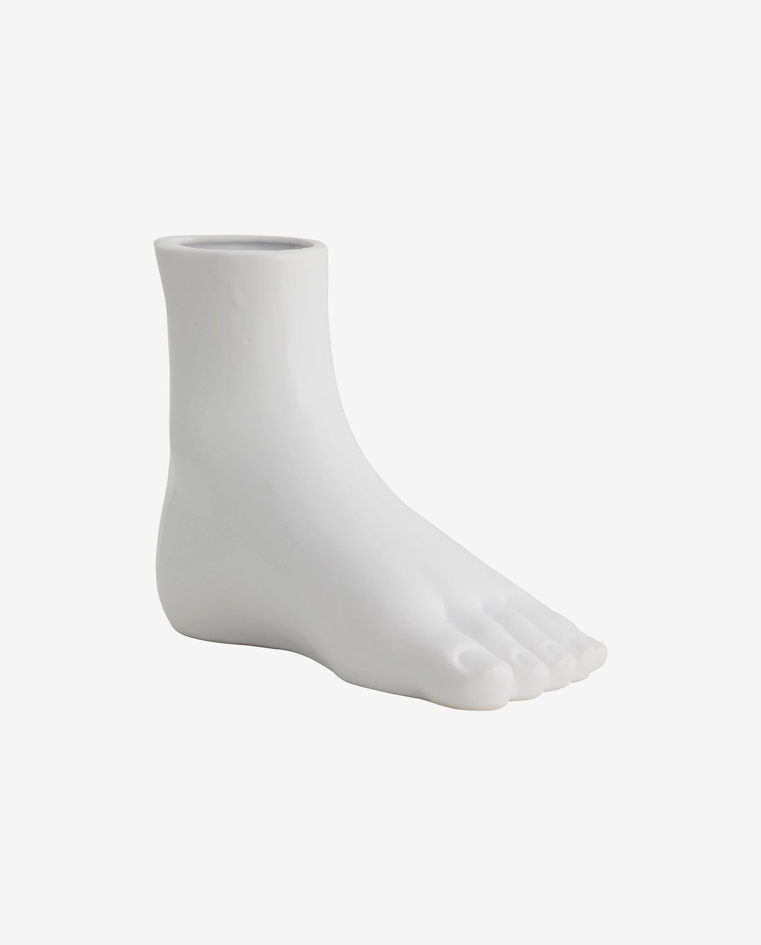 Aruba vase in ceramics - H19.5 cm - white