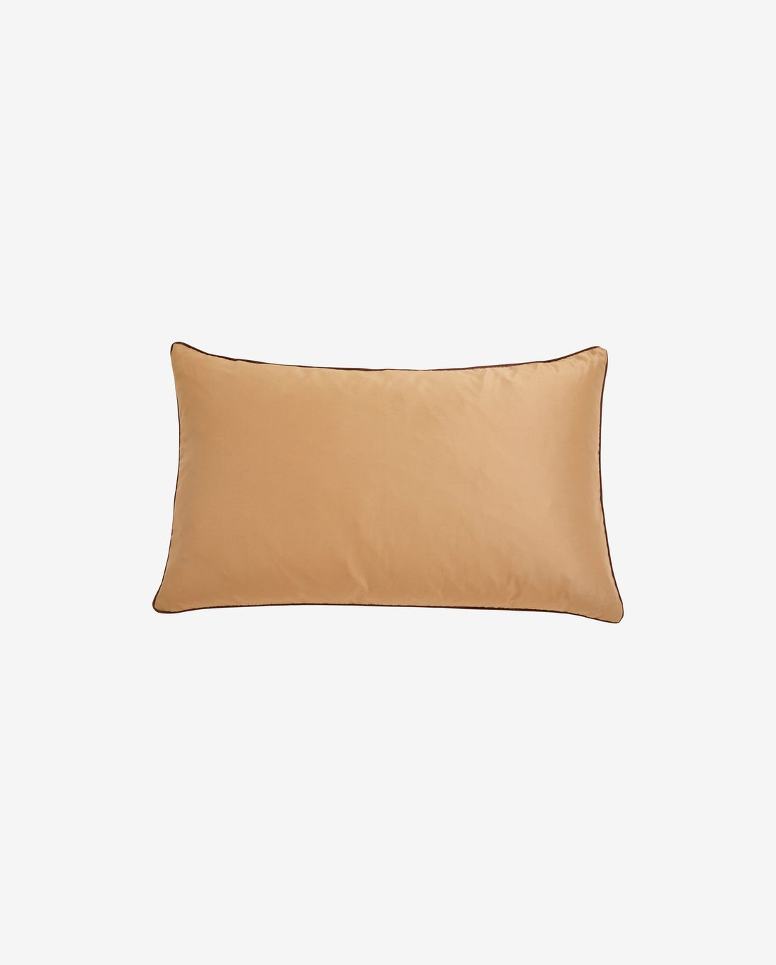 Ain pillowcases in satin - 50x80 - light brown