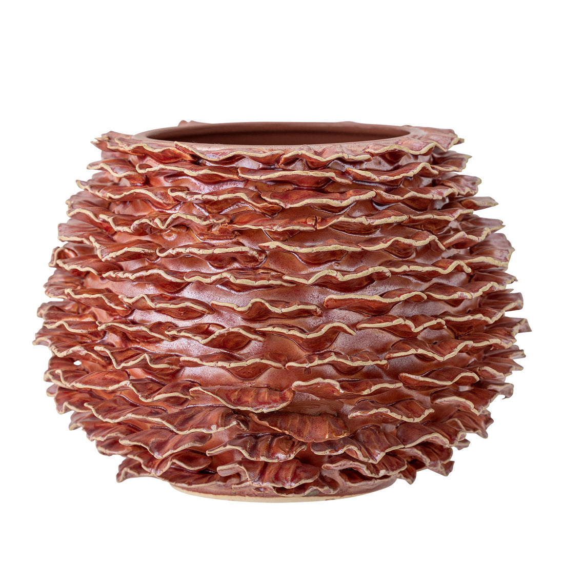 Bloomingville Morwen Vase, Brown, Stoneware