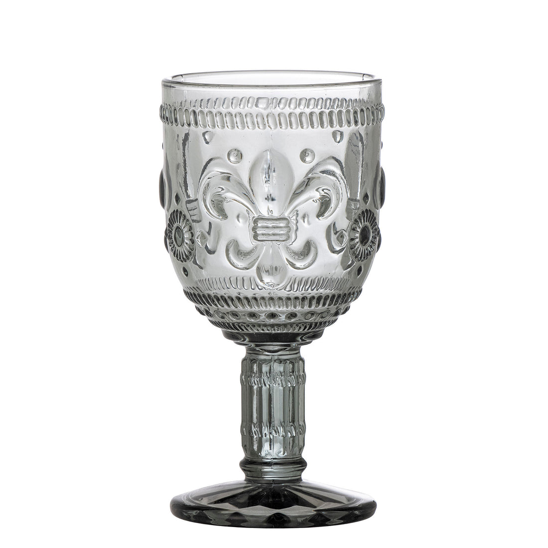 Creative Collection Cordelia wine glasses, gray, glass