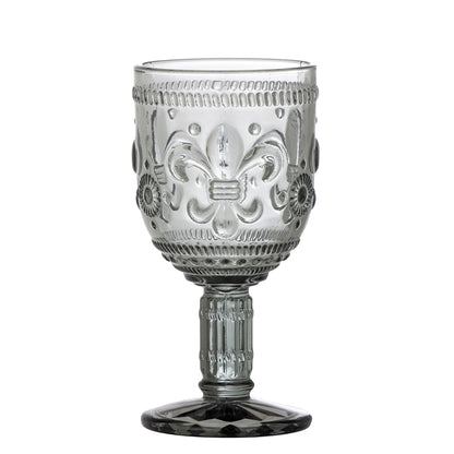 Creative Collection Cordelia wine glasses, gray, glass