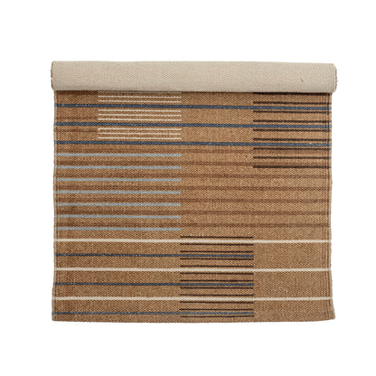 Bloomingville Boon blanket, brown, cotton