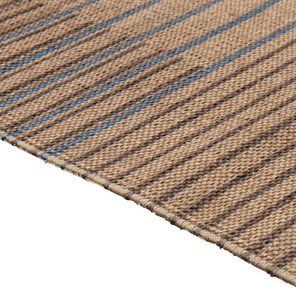 Bloomingville Boon blanket, brown, cotton