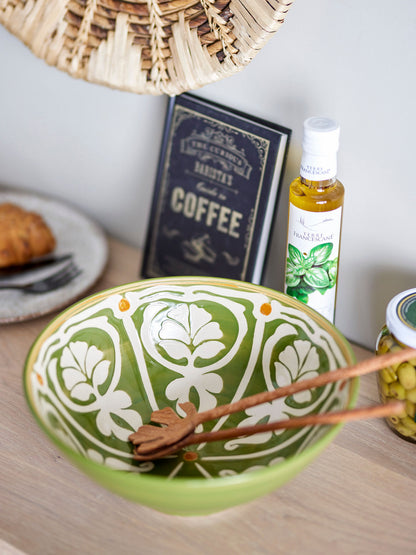 Bloomingville Heikki bowl, green, stoneware