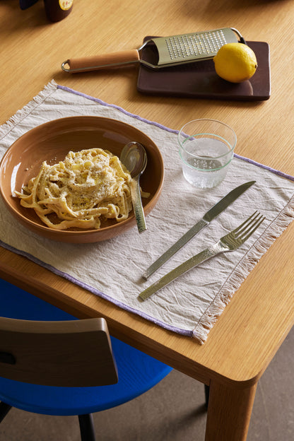 Hübsch Mano cutlery textured (set of 16)