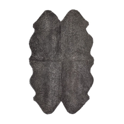 Curly hair lambskin 180x110 cm.