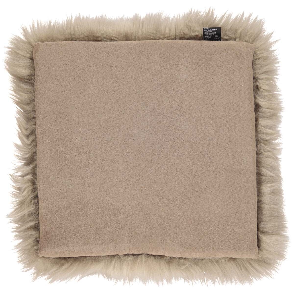 Seat cushion w/fill | Long-haired | New Zealand | 37x37 cm