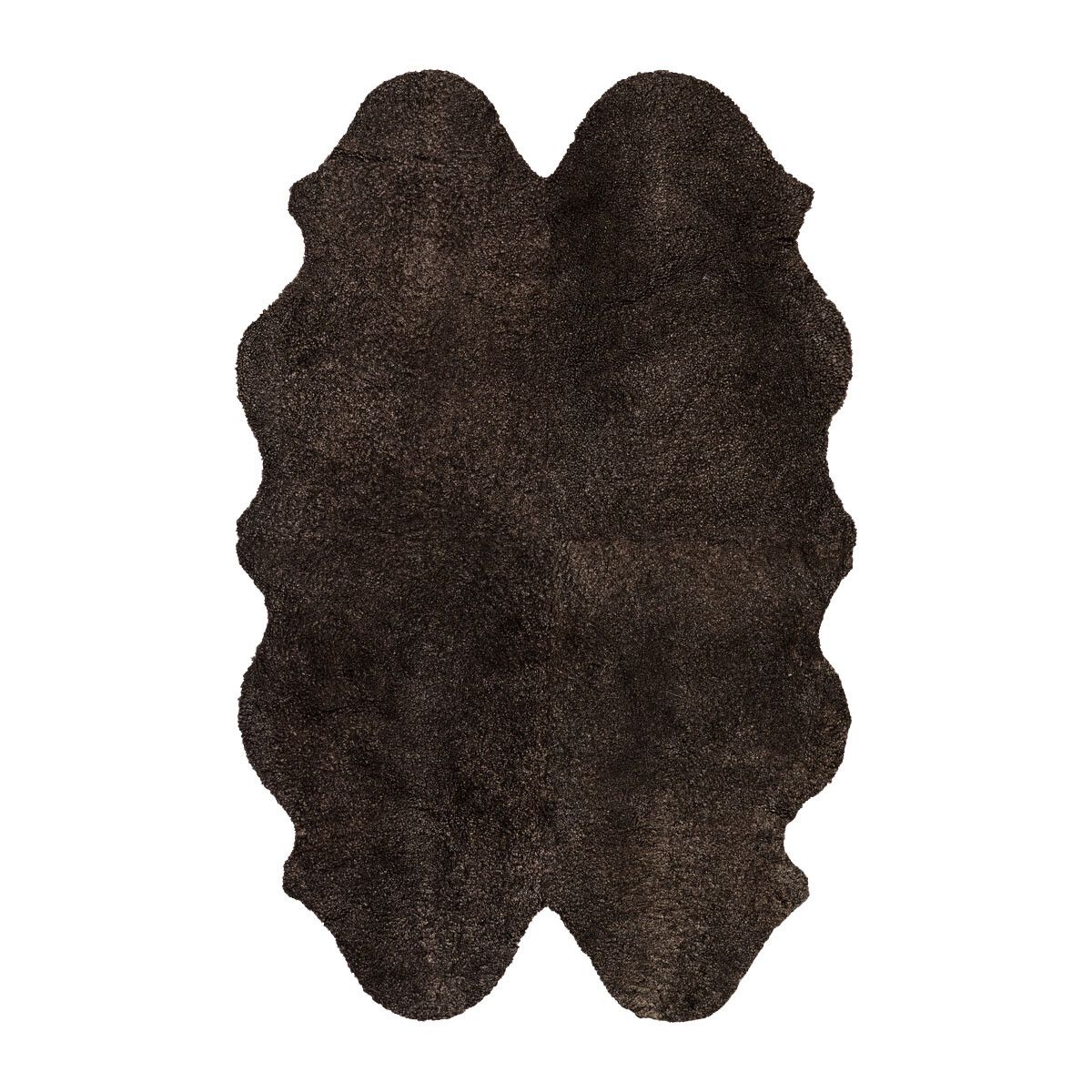 Curly hair lambskin 180x110 cm.