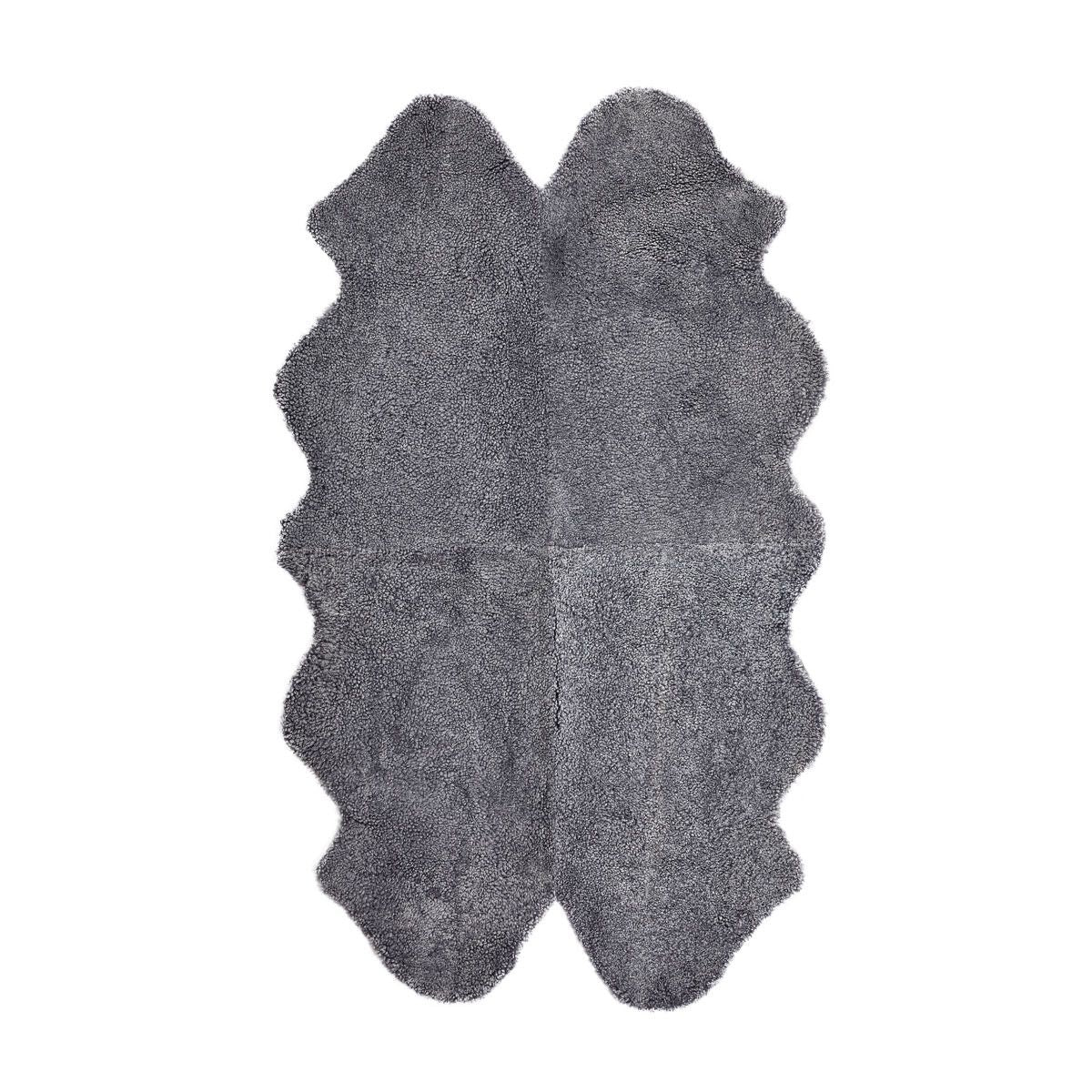 Curly hair lambskin 180x110 cm.