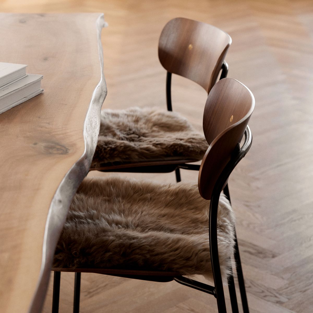 Zero Waste Seat Cushion | Long-haired | New Zealand | 35x35 cm