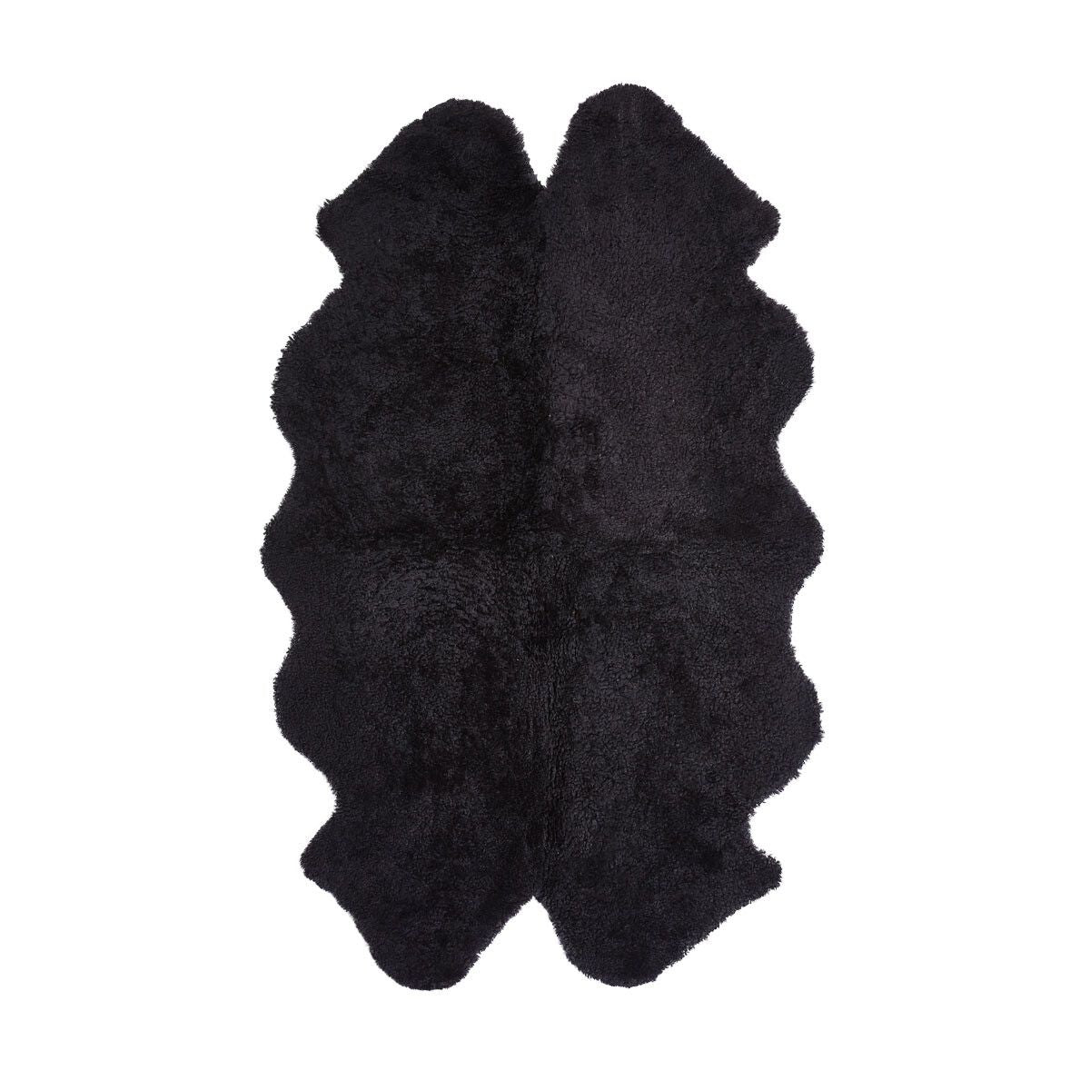 Curly hair lambskin 180x110 cm.