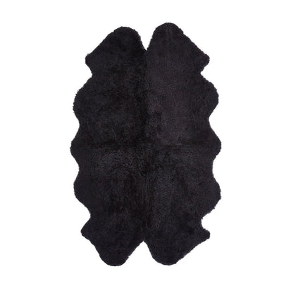 Curly hair lambskin 180x110 cm.