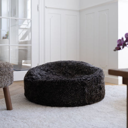 Round bean bag chair | Short-haired | New Zealand | 73x74 cm &amp; 92x93 cm