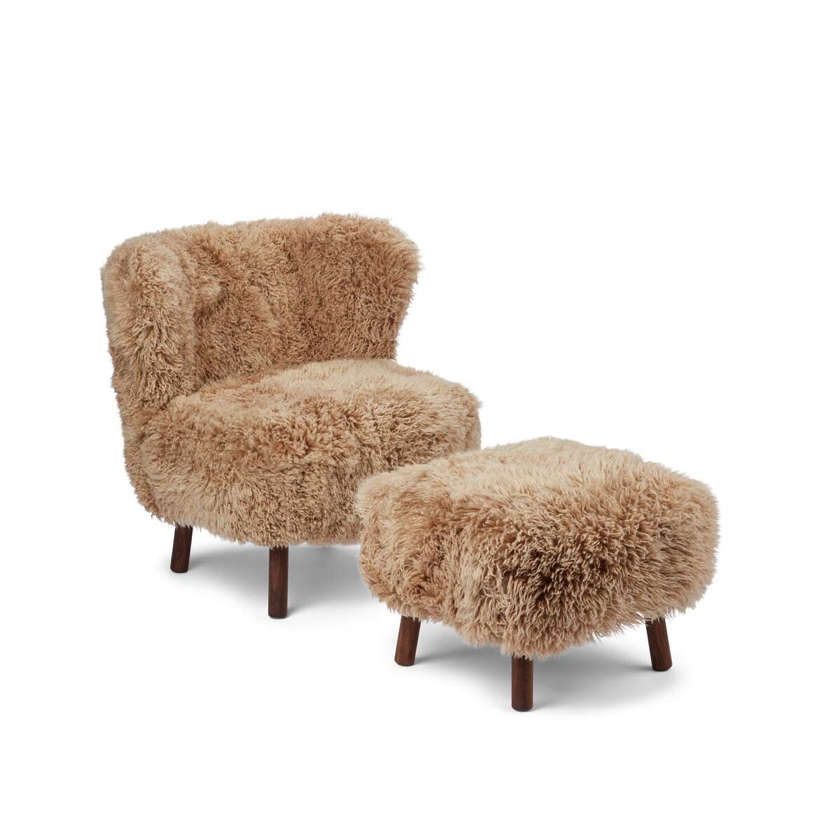 Emil Lounge Chair | Long haired