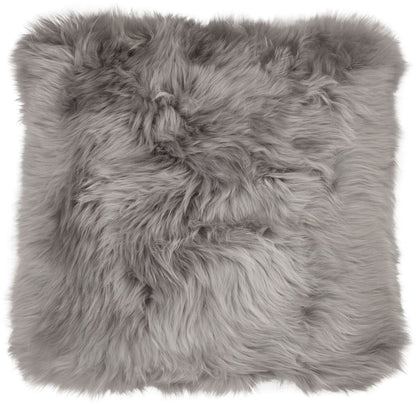 Lambskin cushion | Long-haired | New Zealand | Ladder back | 50x50 cm