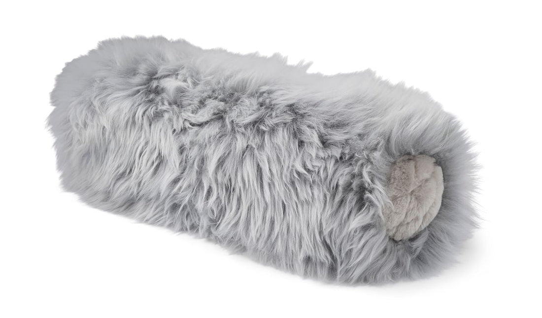 Bolster cushion | Long-haired, moccasin | New Zealand | D20xL52 cm