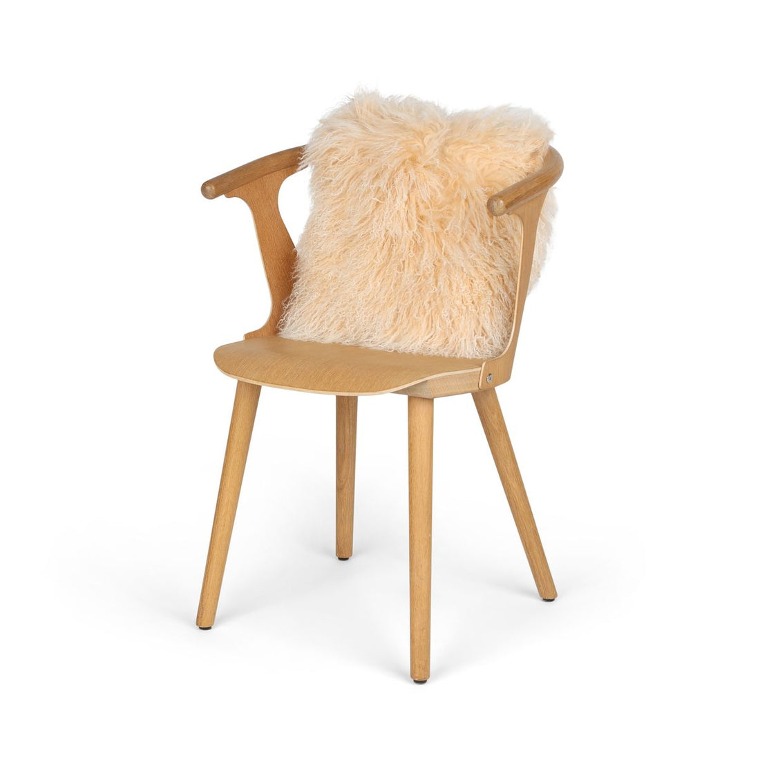 Lambskin pillow | Curly | Tibet | 40x40 cm