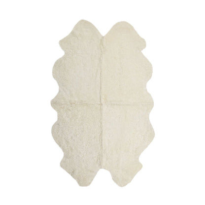 Curly hair lambskin 180x110 cm.