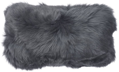 Lambskin cushion | Long-haired | New Zealand | Double Sided | 25x50 cm