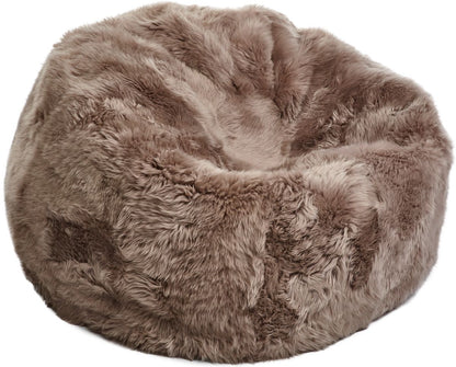 Round bean bag chair | Long-haired | New Zealand | 73x74 cm &amp; 92x93 cm