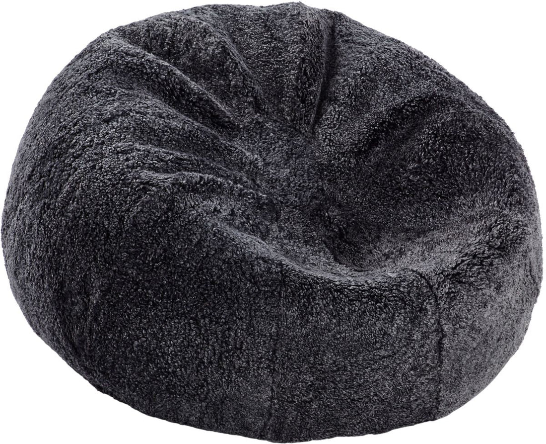 Round bean bag chair | Short-haired | New Zealand | 73x74 cm &amp; 92x93 cm