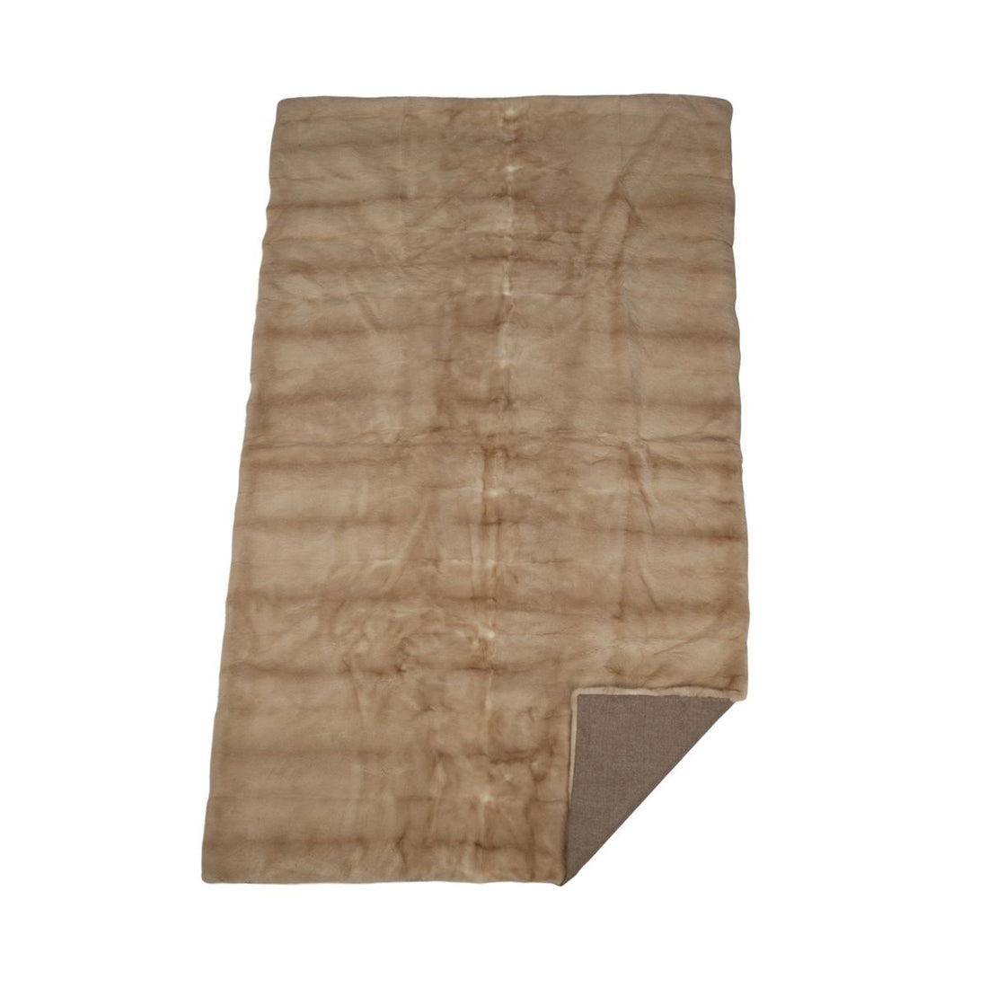 Mink plaid | Back of cashmere | Palomino | 108x172 cm