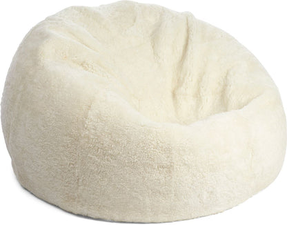 Round bean bag chair | Short-haired | New Zealand | 73x74 cm &amp; 92x93 cm