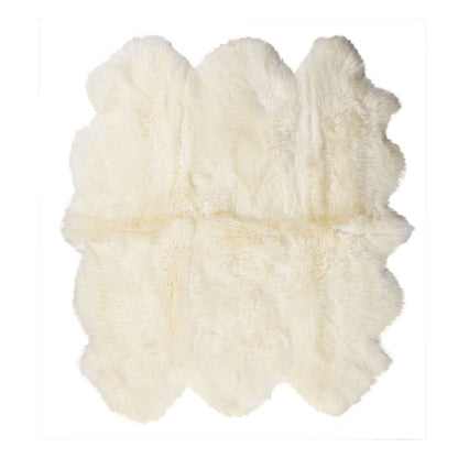 Long -haired lambskin 180x160 cm.