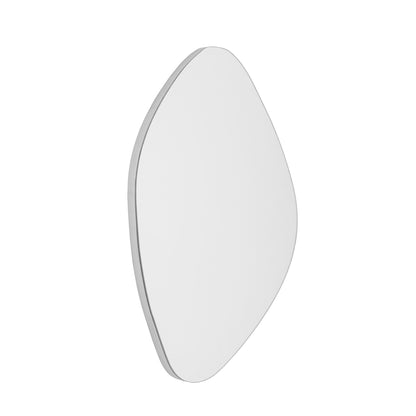 Bloomingville Aimie wall mirror, silver, glass