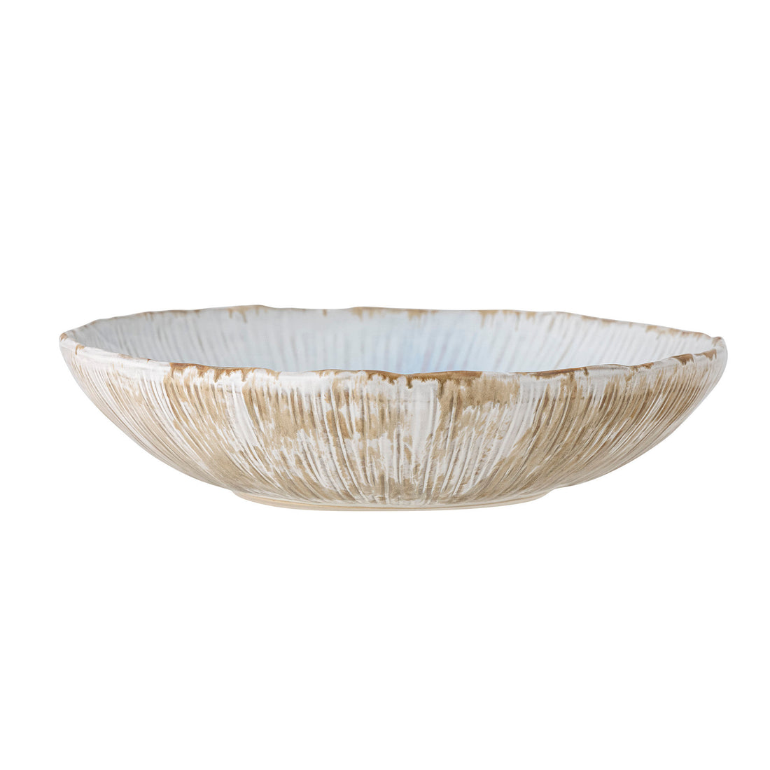 Bloomingville mati bowl, green, stoneware