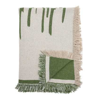 Bloomingville Haxby Plaid, Green, Recycled Cotton