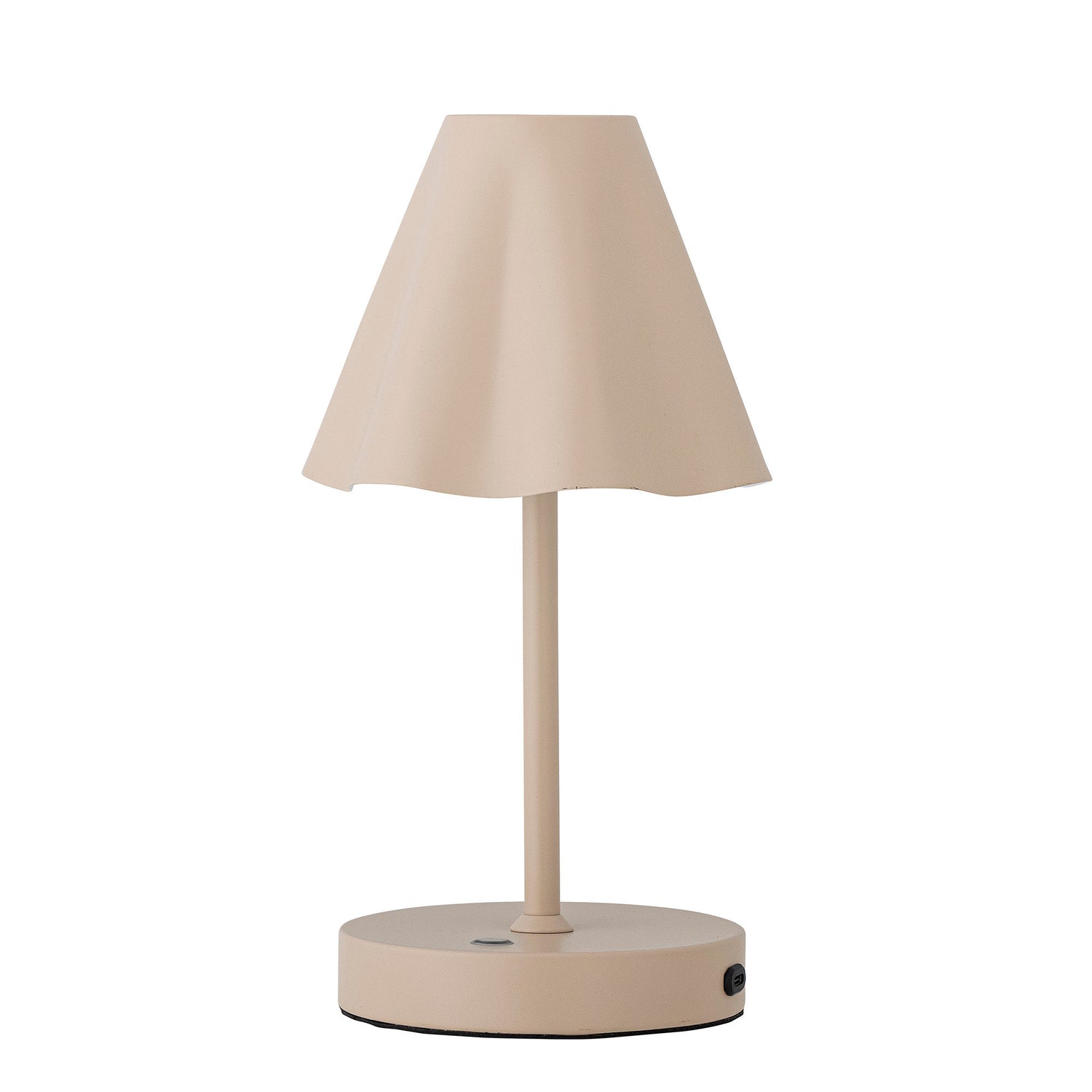 Bloomingville lianna portable lamp, rechargeable, nature, metal