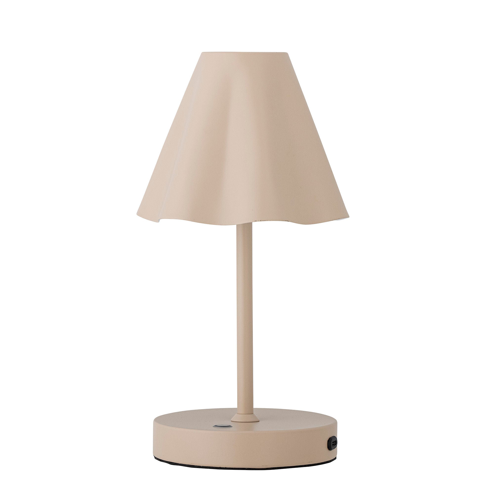 Bloomingville lianna portable lamp, rechargeable, nature, metal