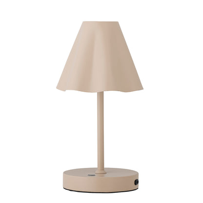 Bloomingville lianna portable lamp, rechargeable, nature, metal