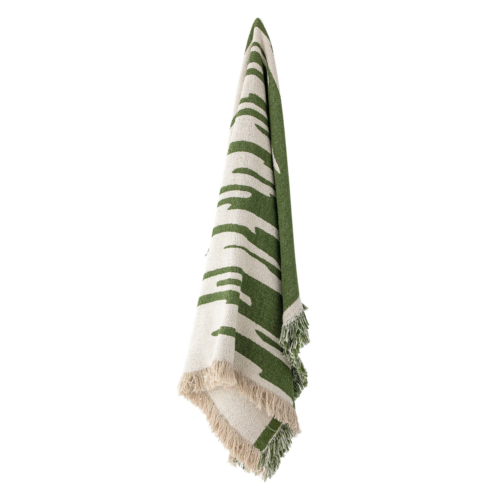 Bloomingville Haxby Plaid, Green, Recycled Cotton