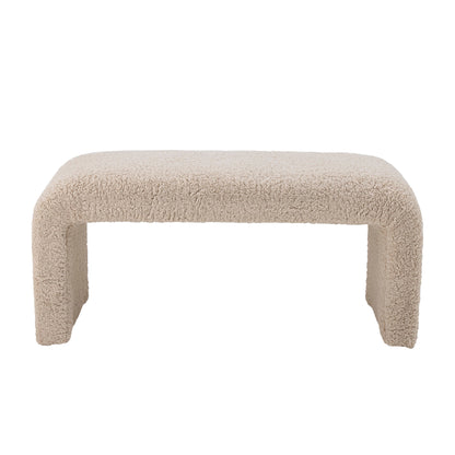 Bloomingville Bobbie bench, nature, polyester