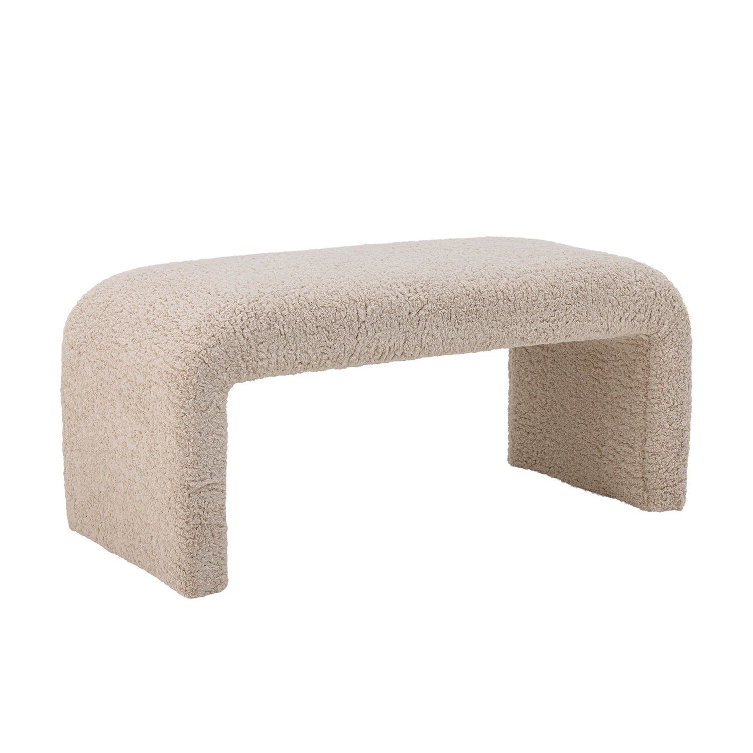 Bloomingville Bobbie bench, nature, polyester