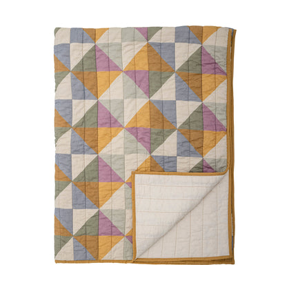 Bloomingville Crew Quilt, Yellow, Cotton Oeko-Tex®