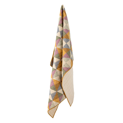 Bloomingville Crew Quilt, Yellow, Cotton Oeko-Tex®