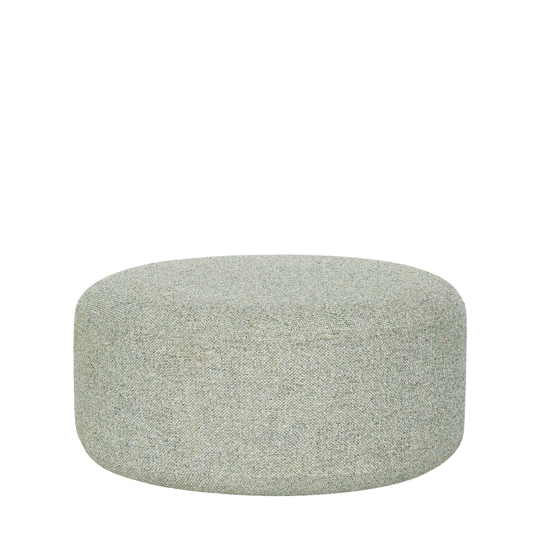 Marshmellow Pouf Large Light green - ø70xh35cm