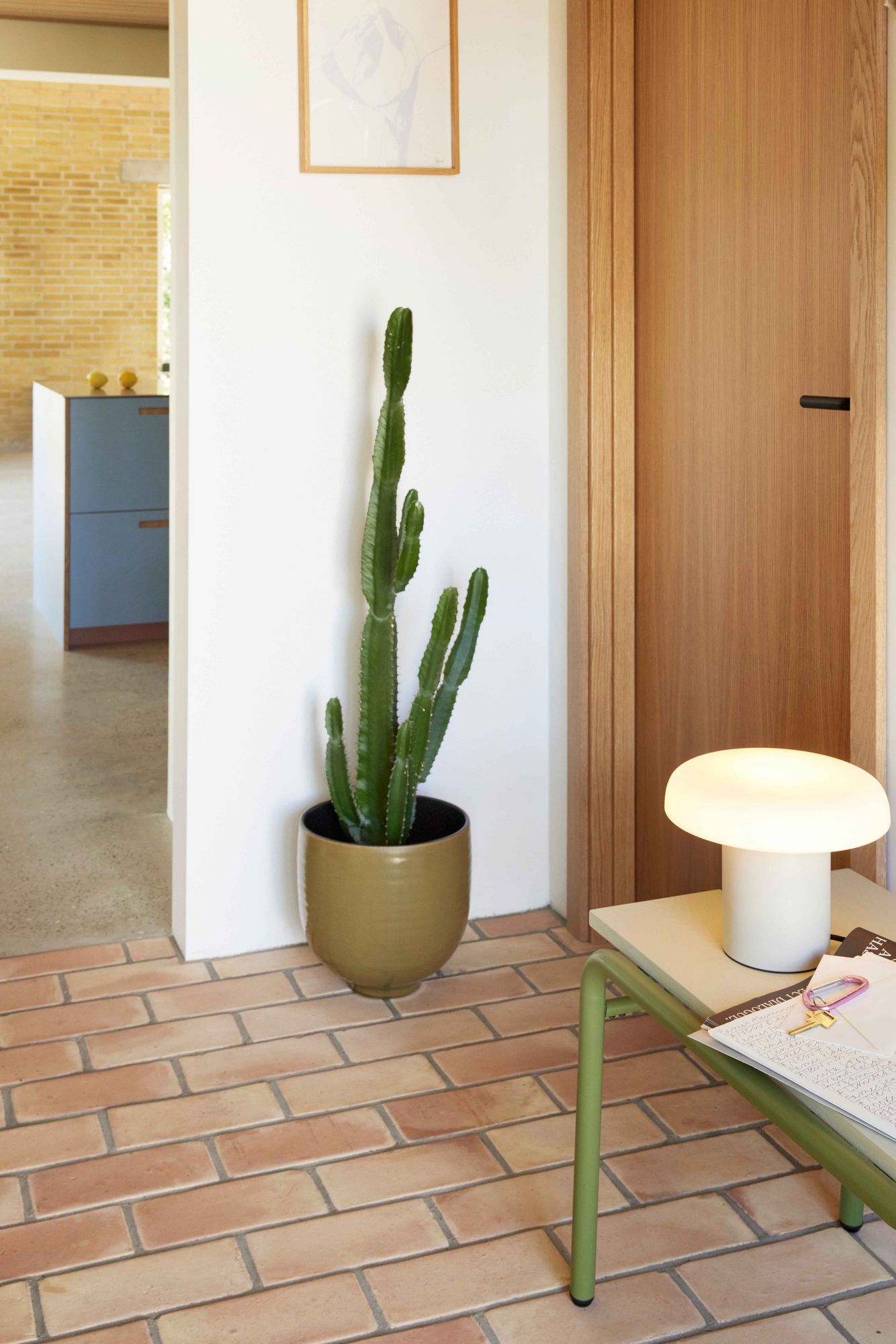 Hübsch Yuka Potte Green (set of 2)