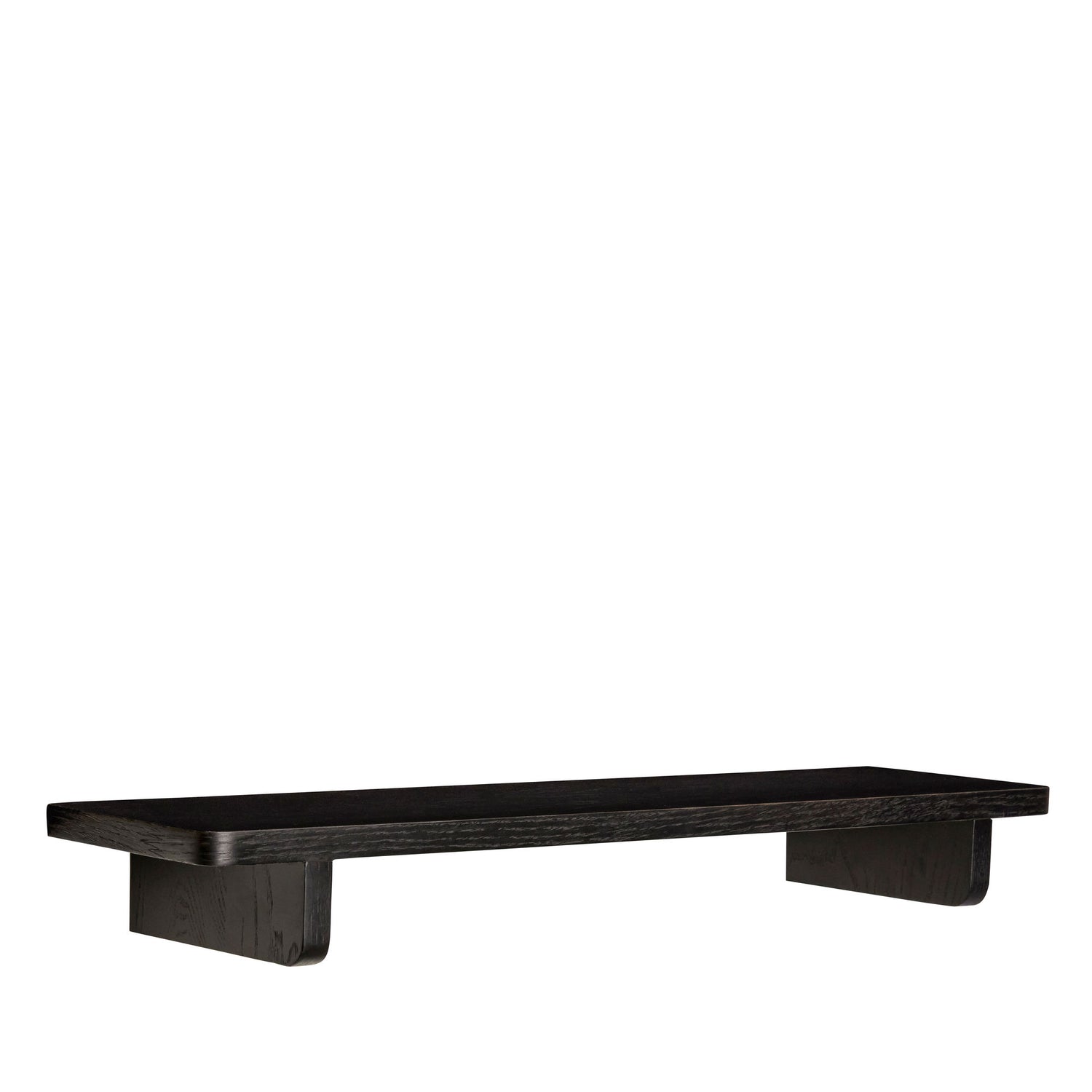 Poke shelf black - 80x20xh9cm